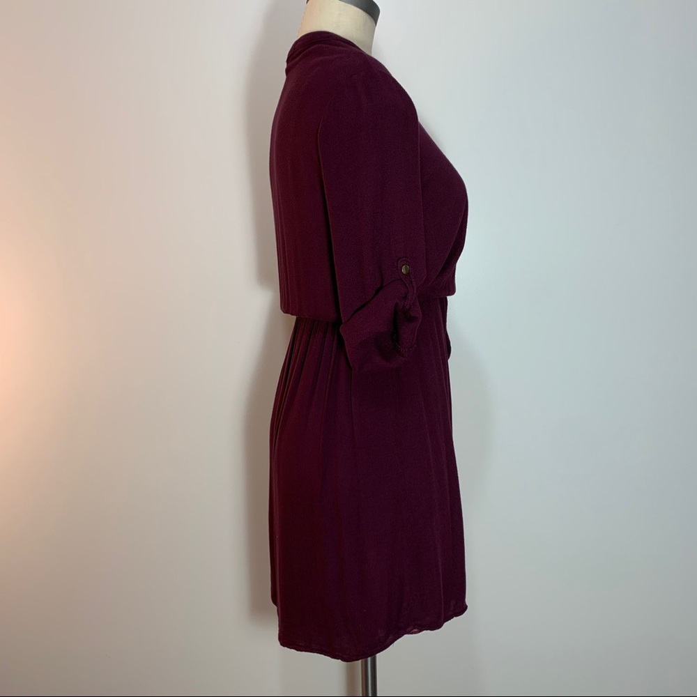 BeBop Dress with Roll Tab Sleeves - Picture 4 of 10